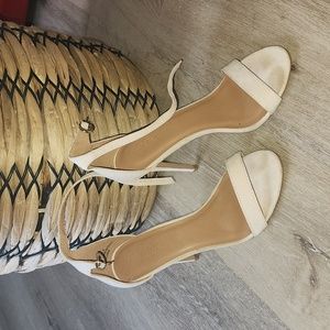 Nude Stappy Formal Wedding Heels size 9